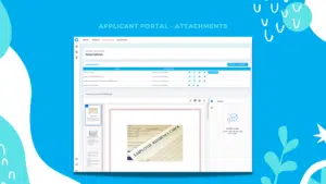 Applicant Portal – Attachments