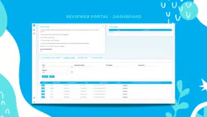 Reviewer Portal – Dashboard